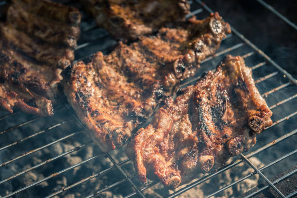 istock char grilled  pork ribs 1258125393