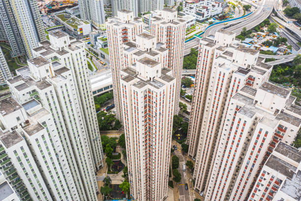 istock Housing and construction in Hong Kong 1258126370