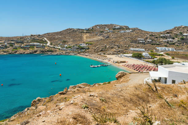 istock Super Paradise beach, Mykonos island, Greece 1258126581