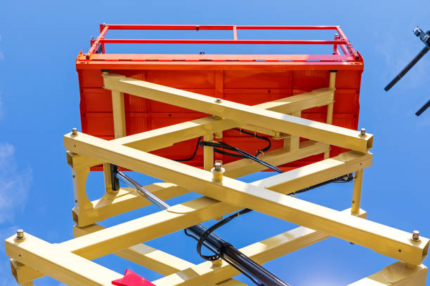 istock Scissor Lift High 1258128661