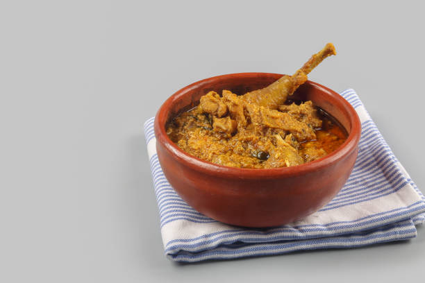 istock Indian Home made Chettinad country chicken curry 1258129749