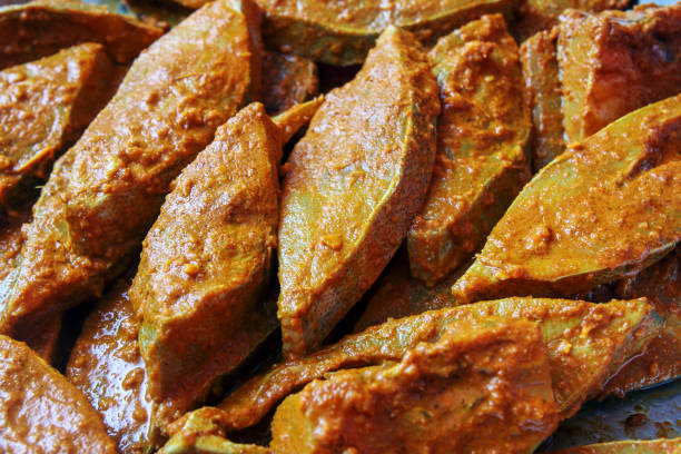 istock Home made preparing for spicy Fish fry 1258129782