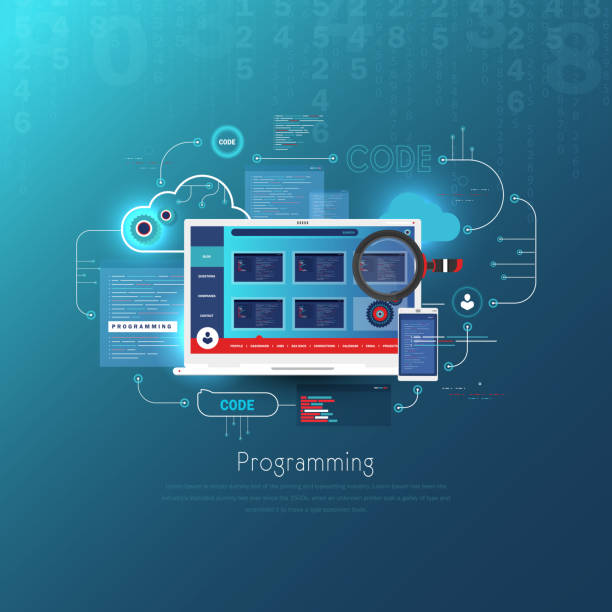 Programmaertaal 540+ Python Programmeertaal Illustraties Stockfoto's, afbeeldingen en ...