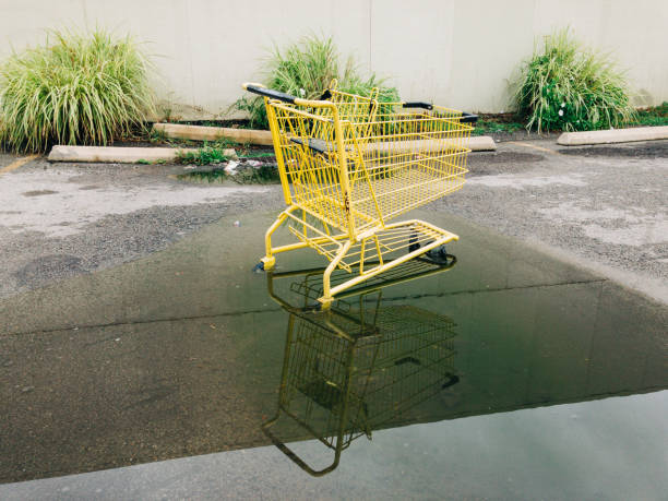 istock Abandoned Shopping Cart 1258132234