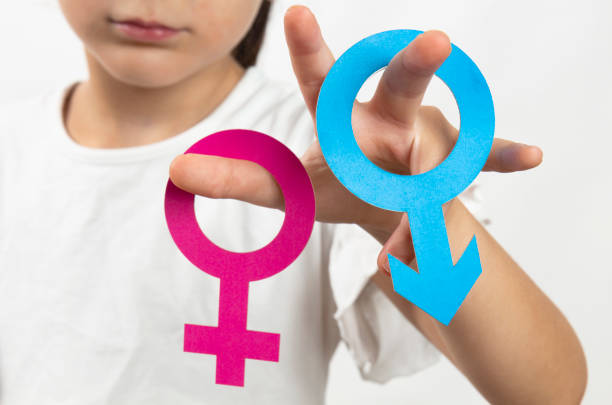 Equality woman man concept