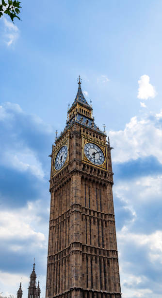 istock We got to see this world famous Big Ben clock tower at 6:09 PM while enjoying a beautiful late afternoon London sky in early August 1258141262
