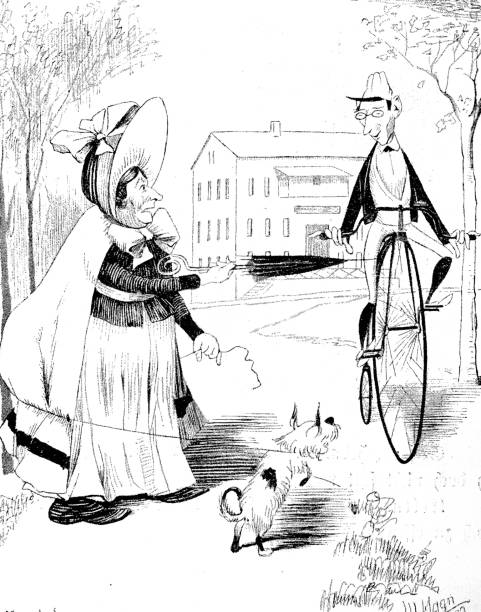 istock Elderly woman hopes the bicycle bell is for her 1258149524