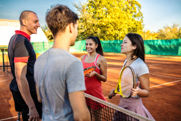 istock Tennis fair play 1258149669