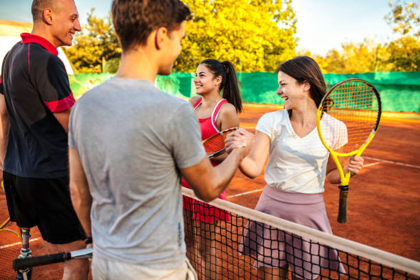 istock Tennis fair play 1258149760