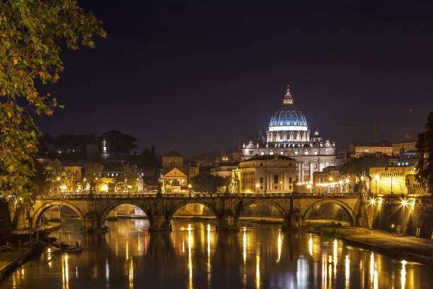 istock Ponte Vittorio Emanuele II, Rome 1258150594