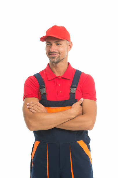 istock Easy and quick. Handyman service. Man helpful laborer. Repair and renovation. Guy worker uniform. Builder regular worker. Handyman services concept. Handyman professional occupation. Reputable master 1258167803