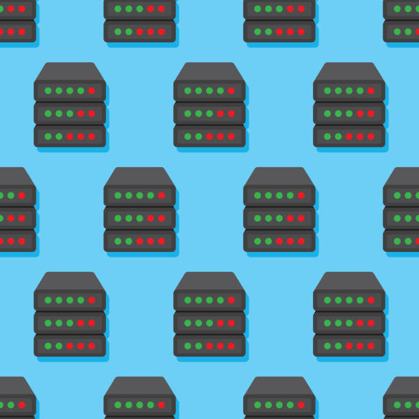Servers Pattern 20+ Server Room Detail Stock Illustrations, Royalty-Free Vector ...