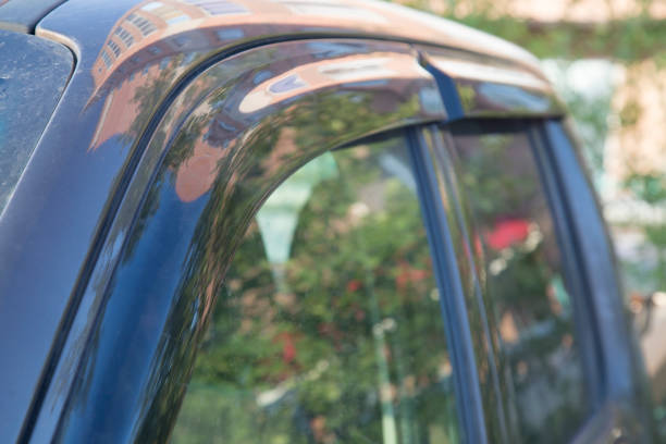 istock Deflectors for side Windows of the car. 1258170886