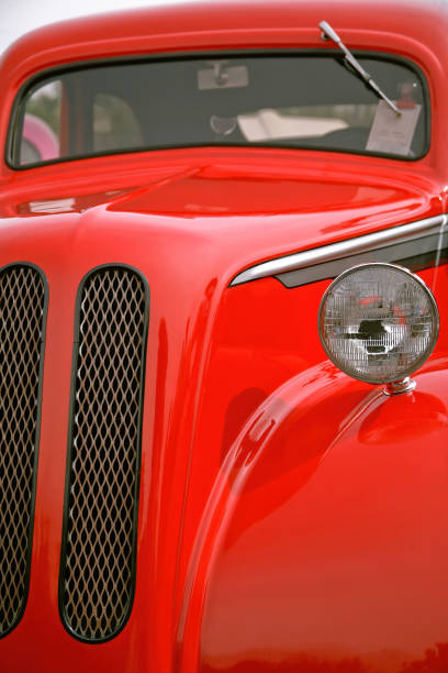 istock Red Street Rod Automobile 1258172777