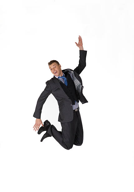 istock Flying businessman XXL 125817374