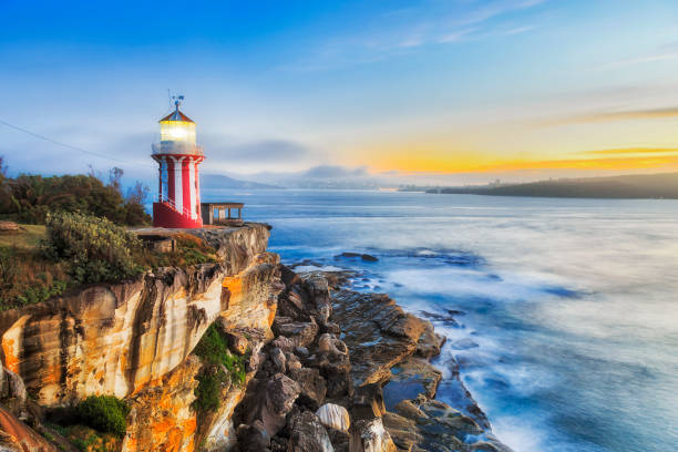 istock Sea Hornby Blue Wide cliff 1258202744