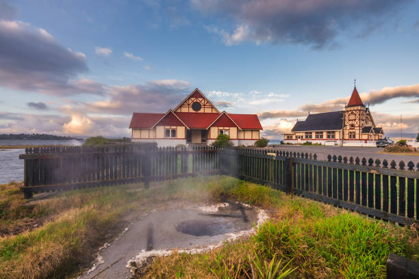 puntos de vista en nueva zelanda - new zealand culture fotografías e imágenes de stock