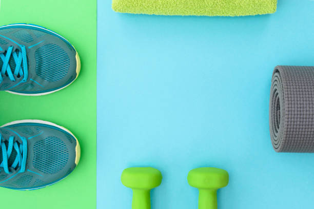 istock Sports equipment for  training. 1258284186