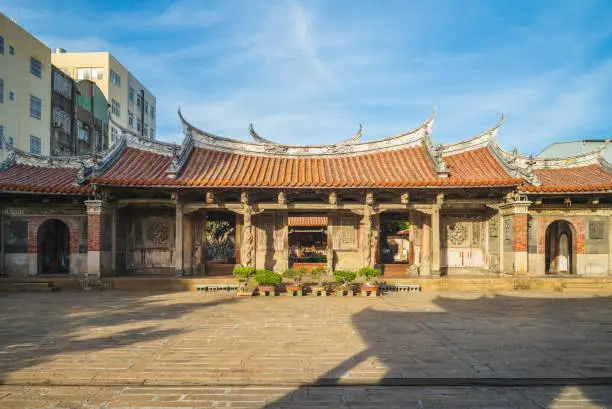 lukang longshan temple in changhua, taiwan