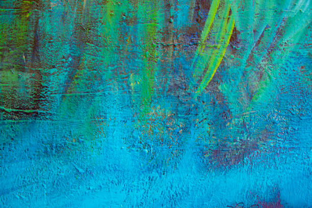 istock Fine Art Abstract Painting Background 1258363711