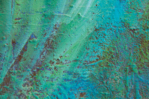 istock Fine Art Abstract Painting Background 1258374029