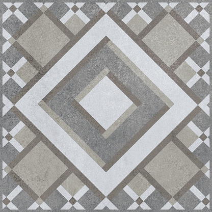 Marble geometric pattern floor and wall decor mosaic tile