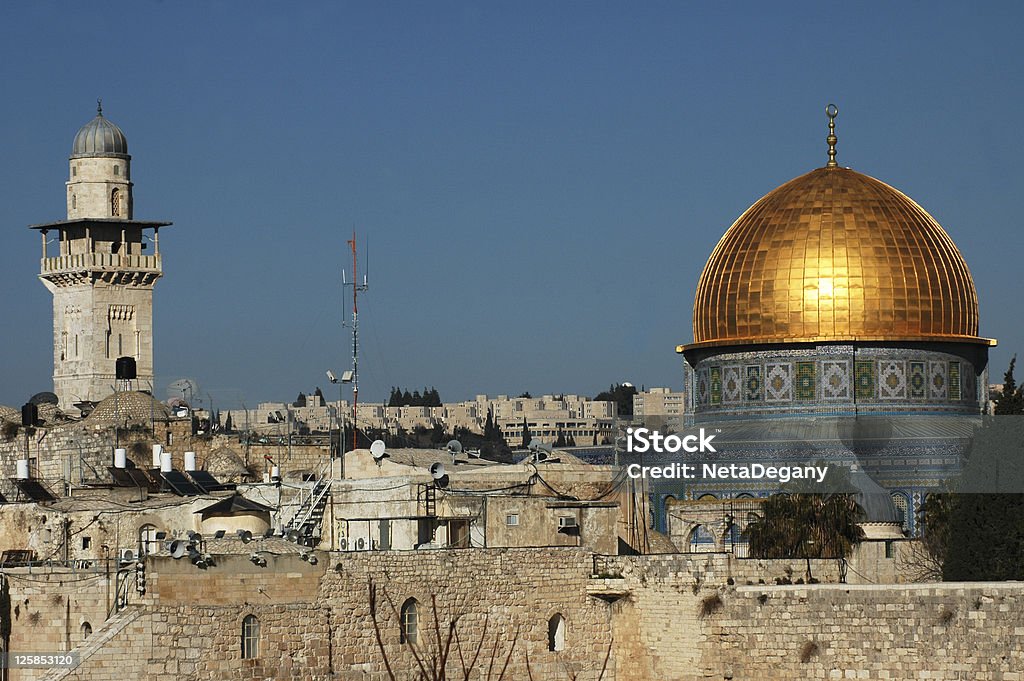Jerusalém Oriental - Royalty-free Muro das Lamentações Foto de stock