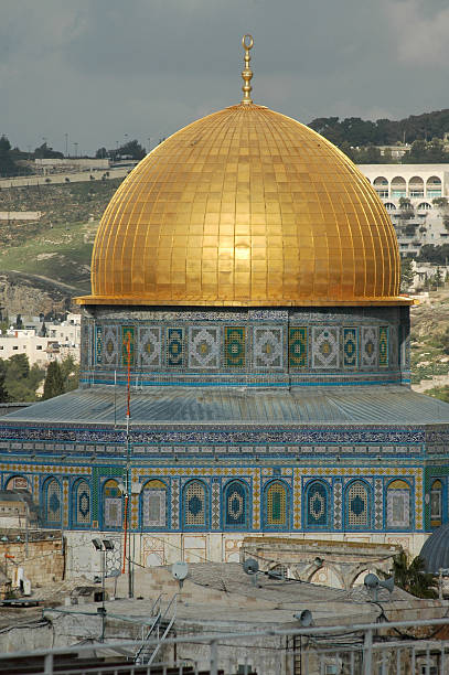 купол скалы - el aqsa стоковые фото и изображения