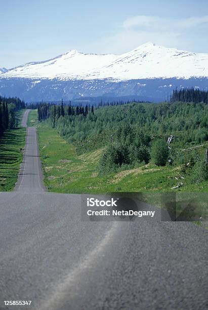 Foto de Rodovia Bc e mais fotos de stock de Via única - Via única, Yukon, Alasca - Estado dos EUA