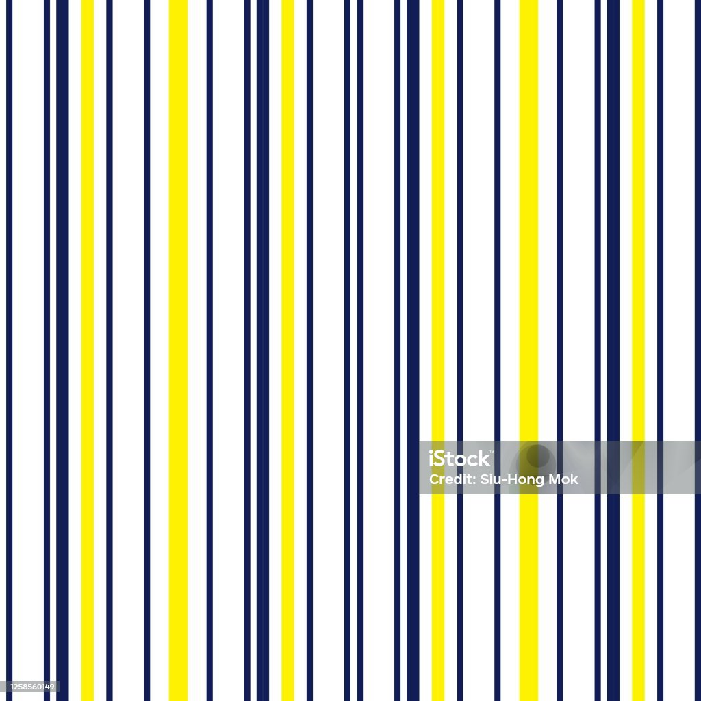 Yellow Vertical Stripes Seamless Pattern Background Stock Illustration ...