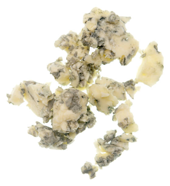 blue cheese - crumble imagens e fotografias de stock