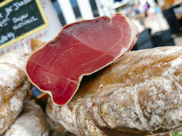 Traditional smoked ham