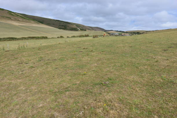 istock Shallow valley at Compton Chine on the Isle of Wight. 1258681402