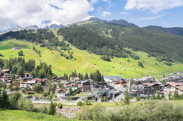 istock Saint Anton am Arlberg in Austria 1258722987