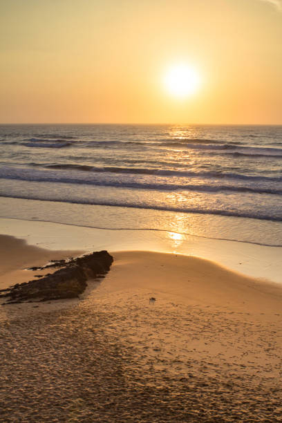 istock Beautiful sunset over the ocean 1258723522