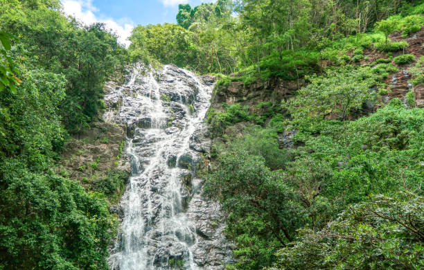 istock Sarika Waterfall big waterfall in Nakhon Nayok, Thailand 1258729951