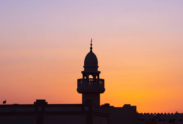 istock background image of mosque minaret during sunset 1258746768