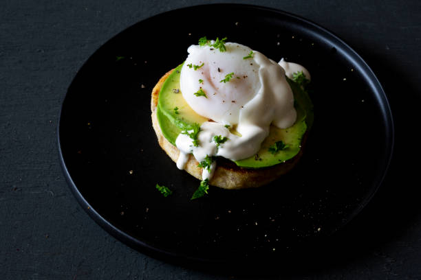 istock English Muffin, Poached Egg, Avocado 1258823235