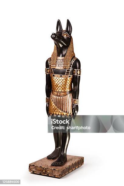 Statua Starożytnego Bóg Egipski Anubis - zdjęcia stockowe i więcej obrazów Anubis - Anubis, Egipt, Kultura egipska