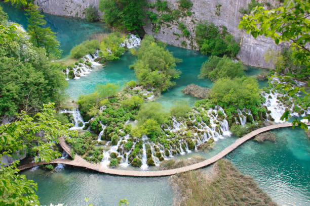 istock view from above in the national park plitvice lakes 1258871496