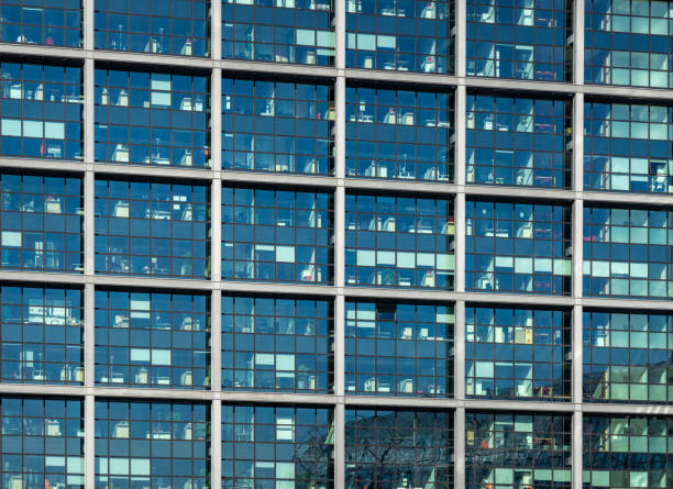 istock Close-up of modern office building in Germany 1258914462