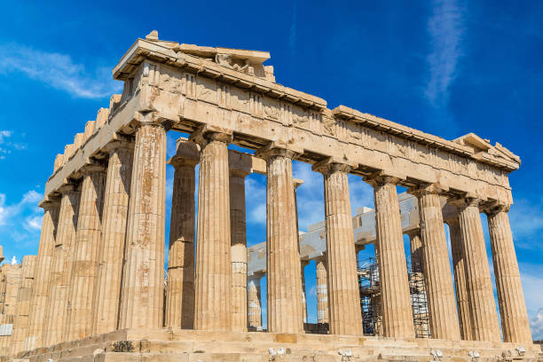 istock Parthenon temple on the Acropolis  in Athens 1258914553