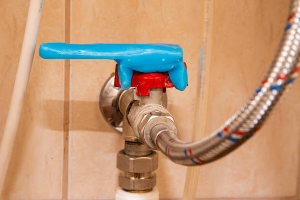 istock Handmade faucet handles with polycaprolactone material. Home improvement and DIY. 1258962594