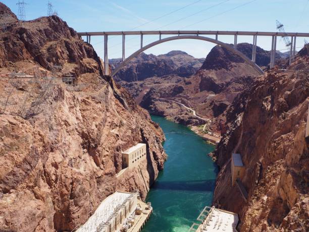 istock Hoover Dam, Nevada, USA 1258986553