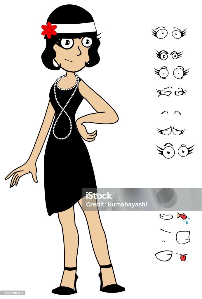 Ilustración de Colección De Conjuntos De Expresiones De Dibujos Animados De Chicas De Los Años 20 y más Vectores Libres de Derechos de 1920-1929 - iStock Ilustración de Colección De Conjuntos De Expresiones De Dibujos Animados De Chicas De Los Años 20 y más Vectores Libres de Derechos de 1920-1929 - iStock