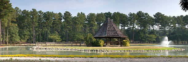 Dellinger Park Cartersville stock photo