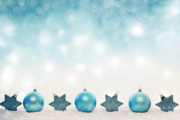 turquoise christmas decoration