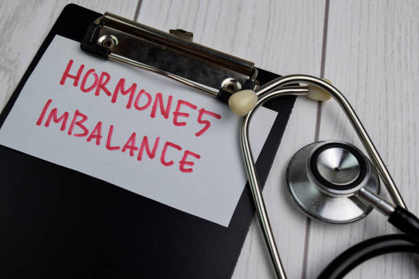 istock Hormones Imbalance write on sticky notes isolated on office desk 1259063783