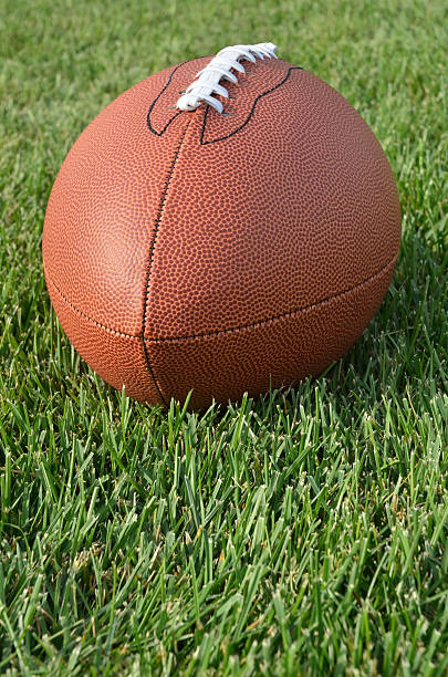 istock American Football on Grass Field 125908626