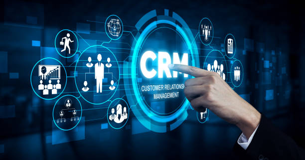 crm customer relationship management per il concetto di sistema di marketing delle vendite aziendali - gestione delle relazioni con i clienti foto e immagini stock